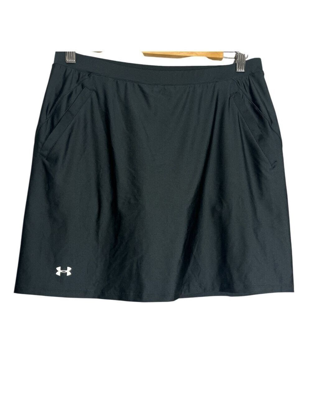 Under Armour Heath Gear Active Golf Black Skort Skirt, size M